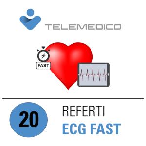 Telemedico - Pacchetto ECG 20 referti fast