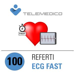 Telemedico - Pacchetto ECG 100 referti fast