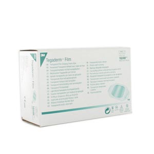 3M™ Tegaderm™ Film Transparente estéril - 6 × 7 cm - 1624W