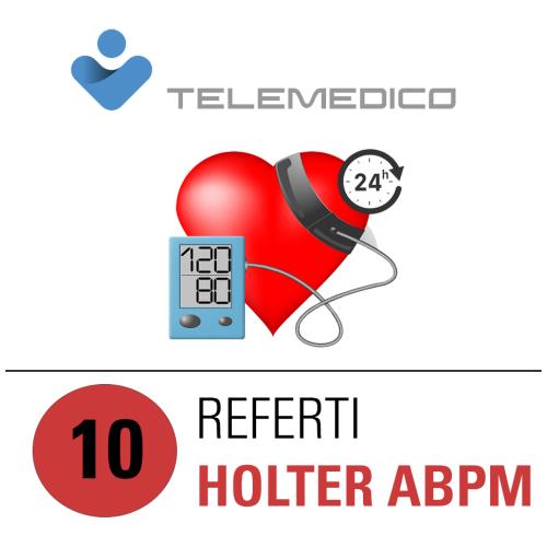Telemedico - Pacchetto Holter Pressorio 10 referti