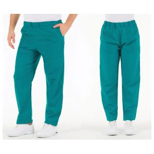 Pantaloni cotone unisex - verdi - XS