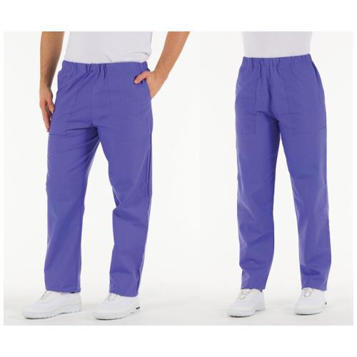 Pantaloni cotone unisex - indaco - XS