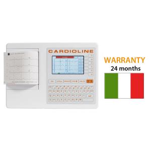 Cardioline ECG100S, electorcardiograph 12 leads and 3/6 channels