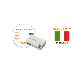 ABPM holter Cardioline walk200b package with software cubeabpmHolter pressorio Cardioline walk200b package con software cubeabpm