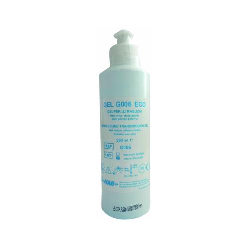 Gel de ultrasonidos azul - 1 frasco de 260 ml