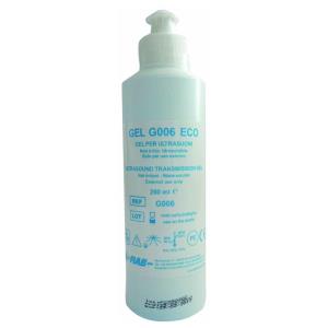 Gel de ultrasonidos azul - 1 frasco de 260 ml