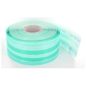 Rotoli a soffietto per autoclave-eto 100 m x 100 mm x 25 mm - 1 rotolo