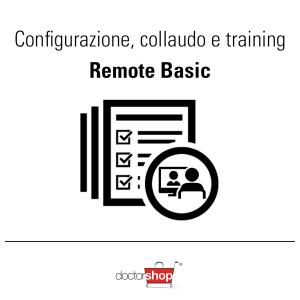 Configurazione, collaudo e training remote Basic