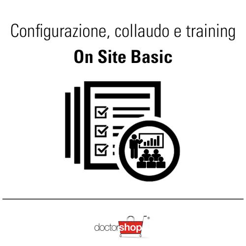 Configurazione, collaudo e training - On Site Basic