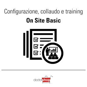 Configurazione, collaudo e training - On Site Basic