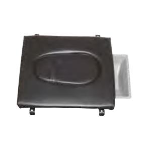 Sedile da comodo nero - 41 cm - OUTLET