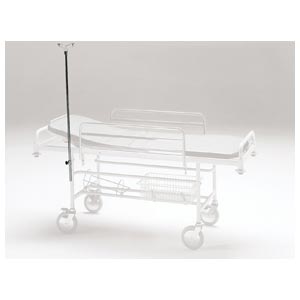 Potence à sérum avec deux crochets