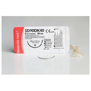 absorvíveis Truglyde Fast com ácido poliglicólico agulha 3/8 de 20 mm, USP 3/0 - Incolor