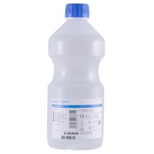 Ecotainer NaCl 0,9% con soluzione salina sterile - 1 flacone da 1000 ml