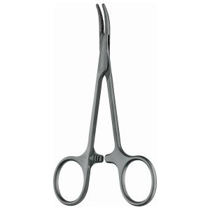 Pinza hemostática Halsted Aesculap SUSI® desechable - curva - 12,5 cm