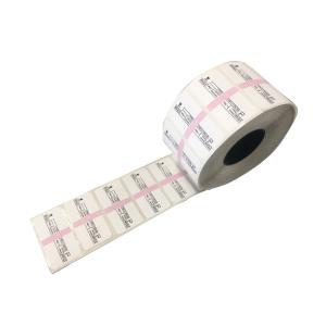 Rollo de etiquetas - 2 líneas de impresión