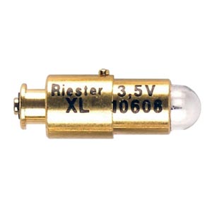 Lâmpada Riester 10608  de xénon para oftalmoscópios Ri-Scope L1, L2 L3 3,5V