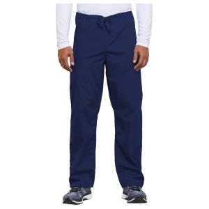 Pantaloni Cherokee WorkWear Originals unisex cargo con lacci in vita blu navy - XXS