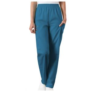 Pantalon femme Cherokee WorkWear Originals style cargo – bleu caraïbes M