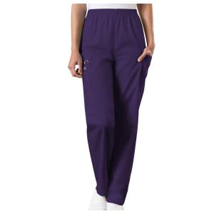 Pantalon femme Cherokee WorkWear Originals style cargo – violet foncé M
