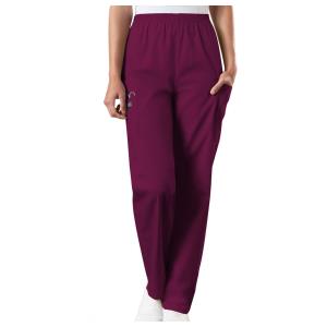 Pantaloni donna Cherokee WorkWear Originals stile cargo vinaccia - M