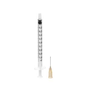 B.Braun Omnifix-F DUO siringa da 1 ml luer centrale con ago 25Gx16mm