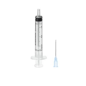 B.Braun Omnifix DUO jeringa de 3 ml cono luer central con aguja 23G×30mm