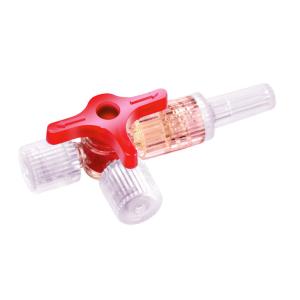 B.Braun Discofix torneira de 3 vias - Vermelho