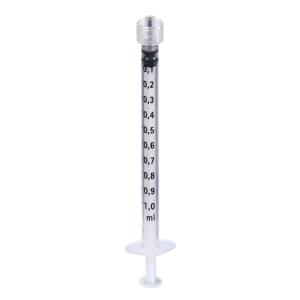 B.Braun Omnifix-F SOLO seringue 1 ml luer lock espace résiduel réduit