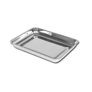 Plateaux d'instruments inox 