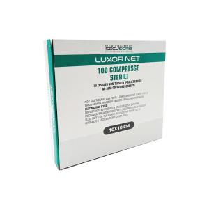 Luxor Net compresse garza sterili in TNT - 10 × 10 cm
