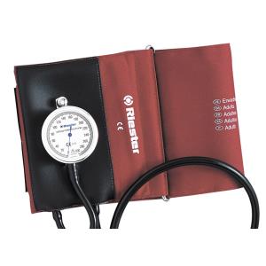 Riester Sphygmotensiophone Sfigmomanometro aneroide a due tubi