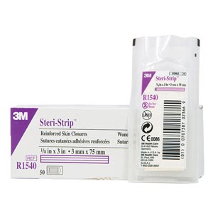 3M™ Steri-strip™ R - 75 x 3 mm, Strisce adesive per suture cutanee