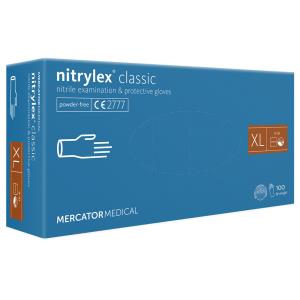 Nitrylex Classic Guantes de nitrilo sin polvo - Extra grandes