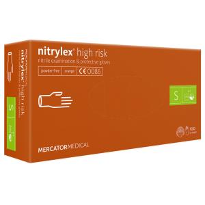 NITRYLEX HIGH RISK in nitrile ad elevato spessore senza polvere