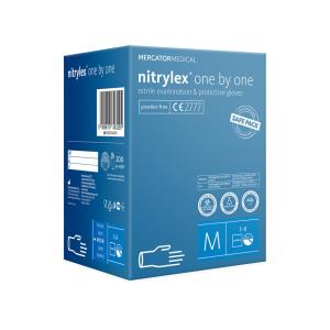 NITRYLEX CLASSIC ONE BY ONE powder-free nitrile gloves - medium