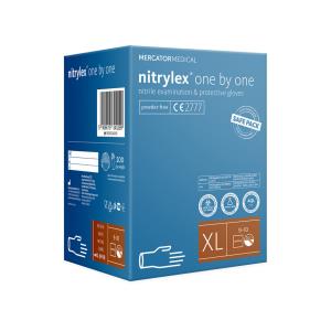 Guanti NITRYLEX CLASSIC ONE BY ONE in nitrile senza polvere - extra large