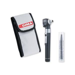 Otoscopio SIGMA F.O. LED con estuche - negro