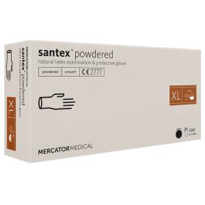 SANTEX latex powdered gloves - XL