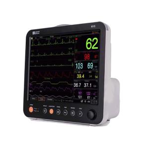 Monitor multiparamétrico K15 con pantalla táctil - ECG, RESP, TEMP, PANI, SpO2, PAI, EtCO2 opcional