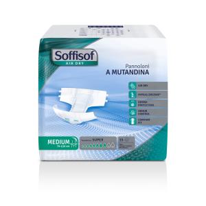 SoffiSof Air Dry SUPER Pannolone Mutandina Traspirante 8 gocce