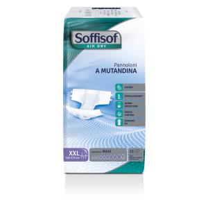 SoffiSof Air Dry MAXI Pannolone Mutandina Traspirante 9 gocce 