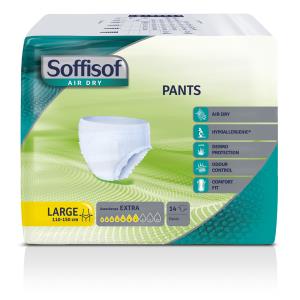 Soffisof Air Dry Pants EXTRA Mutanda assorbente Traspirante 7 gocce Taglia L