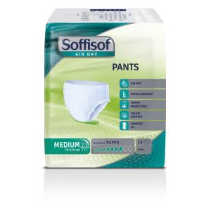 Soffisof Air Dry Pants SUPER Mutanda assorbente Traspirante 8 gocce