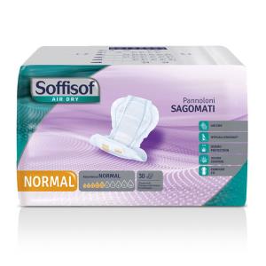 SoffiSof Air Dry NORMAL Pannolone Sagomato Traspirante 5 gocce
