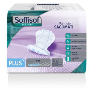 SoffiSof Air Dry PLUS Pannolone Sagomato Traspirante 6 gocce