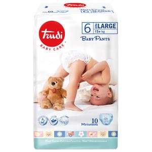 Trudi Baby Care Pannolini Baby Pants - Taglia 6 Exta Large 15/30 kg