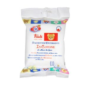 Trudi Baby Care Salviettine detergenti in cotone