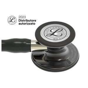 Fonendoscopio Littmann Cardiology IV - 6204 - nero finiture fumo brillanti